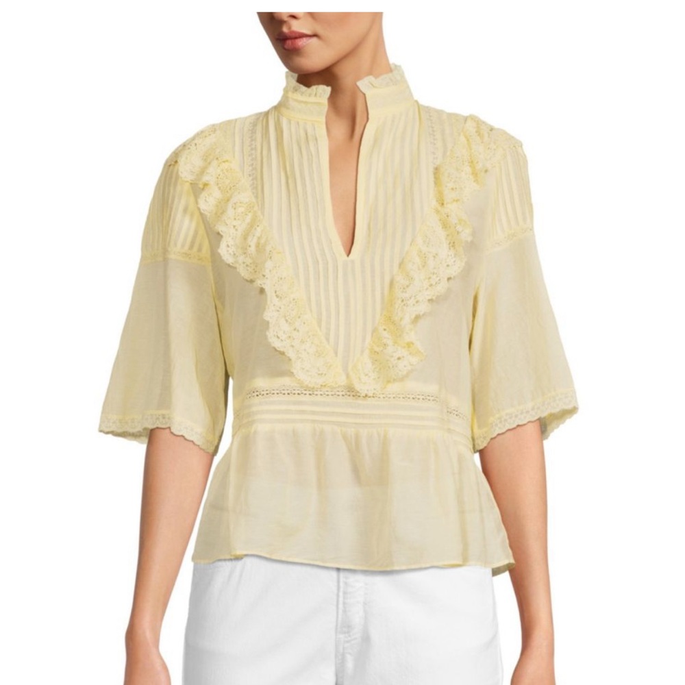 Zadig & Voltaire Tonelo Lace Top